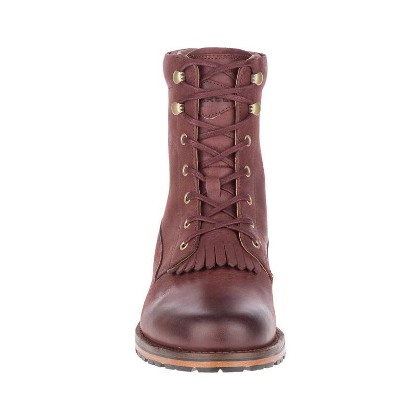 Bottes Merrell Wayfarer Lace Leather Marron Homme | P.Q.MAWS